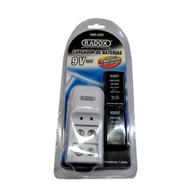 Cargador de pilas AA AAA 9v Radox 660-166