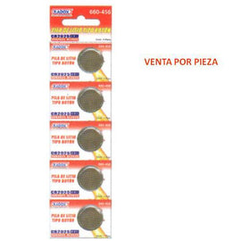 PILA DE LITIO T/BOTON 3V  CR-2025 DXR 660-456  RADOX   660-456 - herguimusical