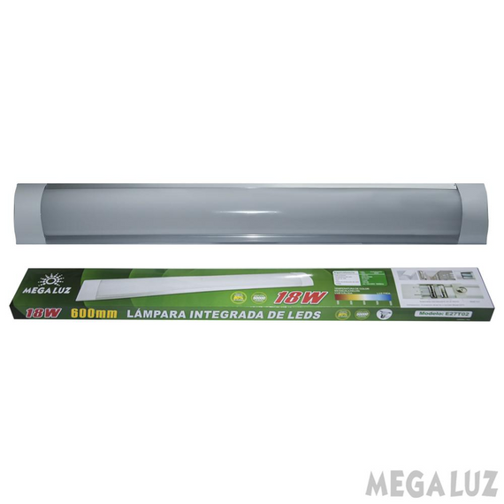 LAMPARA 96 LEDs 18 WATTS, 0.60m MEGALUZ 6E27T8 | Hergui Musical