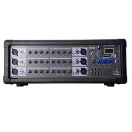 CONSOLA AMPLIFICADA 6 CANALES 400W BACKSTAGE   6M4 - herguimusical