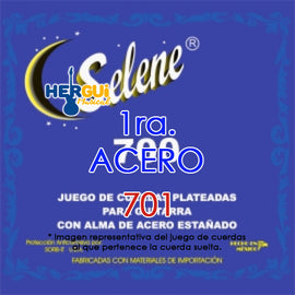 CUERDA 1RA ACERO SELENE 701 - herguimusical
