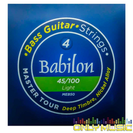 JGO. DE 4 CUERDAS PARA BAJO ELÉCTRICO (.045-.100)  BABILON  PEB50/4S - Hergui Musical