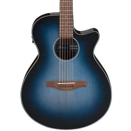 GUITARRA ELECTROACUSTICA IBANEZ AZUL SOMBREADO  IBANEZ  AEG50-IBH - Hergui Musical