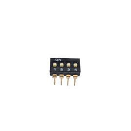 DIP SWITCH DE 4 INTERRUPTORES  RADOX   835-936 - Hergui Musical