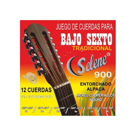 JGO DE CUERDAS P/BAJO SEXTO SELENE 900-S - Hergui Musical