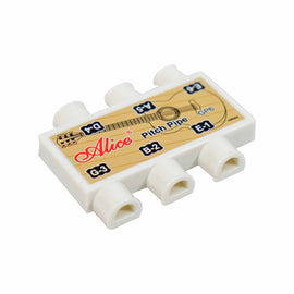 AFINADOR DE PLASTICO 6 TONOS PARA GUITARRA ACUSTICA  ALICE   A001P - Hergui Musical