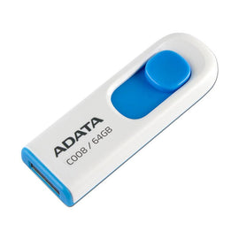 Memoria USB ADATA C008, Azul, 64 GB  MEMDAT3480  AC008-64G-RWE - Hergui Musical