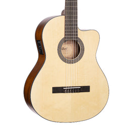 GUITARRA ELECTROACUSTICA CORT NATURAL MATE   AC120CE-OP - Hergui Musical