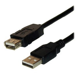 CABLE USB "A" MACHO A "A" HEMBRA 3m   XCASE   ACCCABLE43 - herguimusical