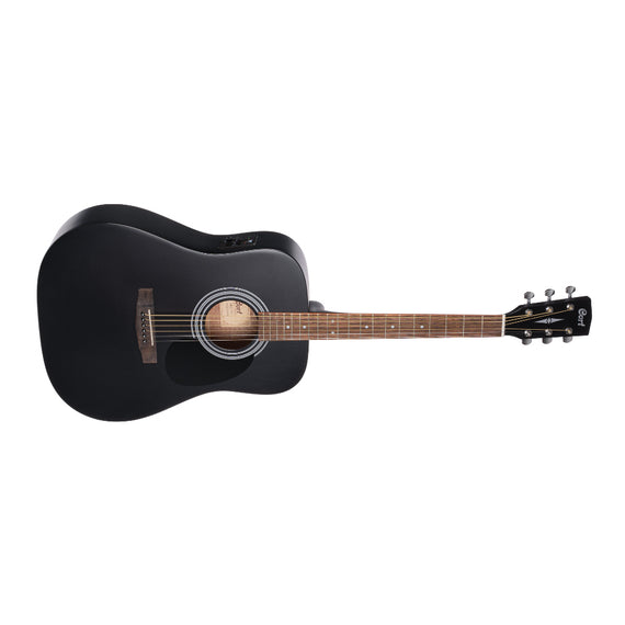 GUITARRA ELECTROACUSTICA NEGRA CORT   AD810E-BKS - Hergui Musical