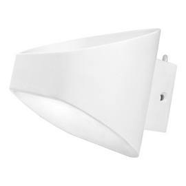 LUMINARIA LED PARED OVALO BLANCO EXTERIOR 6W BLANCO CALIDO  ARTLITE   ADE-002 - herguimusical