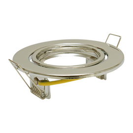 EMPOTRABLE DIRIGIBLE ARO METALICO SATIN INTERIOR BASE MR16  ARTLITE   ADE-106 - herguimusical