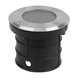 EMPOTRABLE PISO SATIN Y CUBIERTA VIDRIO TEMPLADO EXTERIOR BASE MR16  ARTLITE   ADE-202 - herguimusical