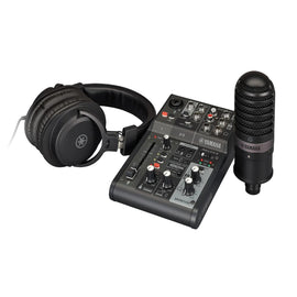 Paquete de streaming en vivo  YAMAHA  AG03MK2BLSPK - Hergui Musical
