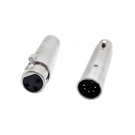 CONVERTIDOR DE JACK CANON 3 PINES A PLUG CANON DE 5 PINES  SOLCOR   AJX3-PX5 - herguimusical