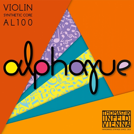JGO. DE CUERDAS PARA VIOLÍN "ALPHAVUE" 4/4  THOMASTIK  AL100 - herguimusical