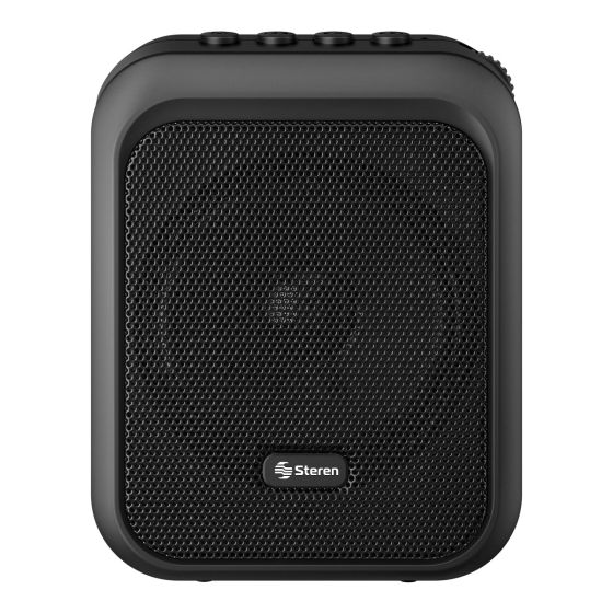 Amplificador portátil Bluetooth con reproductor MP3  STEREN   AMP-050 - Hergui Musical