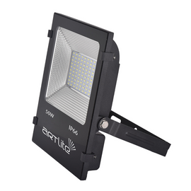 REFLECTOR LED SMD CUADRADO SLIM 50W BLANCO FRIO  ARTLITE   ARE-005 - herguimusical