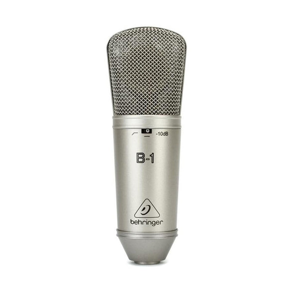 Micrófono de condensador BEHRINGER de gran diafragma dorado de 1