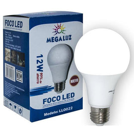 FOCO DE LEDS 12 WATTS  MEGALUZ   B12W01 - herguimusical