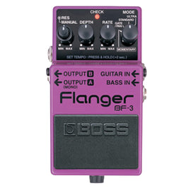PEDAL DE EFECTO COMPACTO "FLANGER"  BOSS   BF-3 - herguimusical