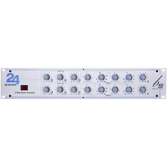 CROSSOVER ELECTRONICO 3 VIAS 24DB BS24DB BACKSTAGE 980320 - herguimusical