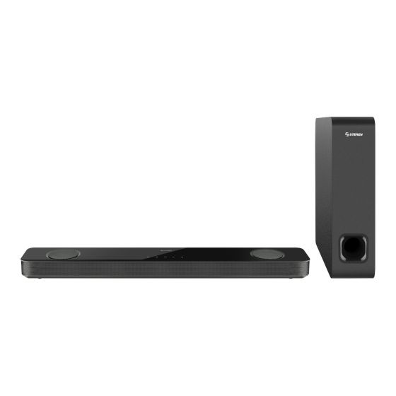 BARRA DE SONIDO CON SUBWOOFER PARA TV DE 900 WPMPO CON BLUETOOTH  STEREN   BSD-505 - herguimusical