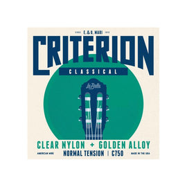 JGO DE CUERDAS NYLON TRASNAPARENTE LA BELLA CRITERION   C750 - Hergui Musical