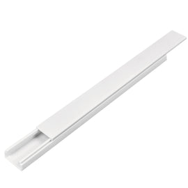 CANALESTAS DE 1 VIA 17 X 20 MM, CON ADHESIVO  VOLTECK    CAN-1720A - Hergui Musical