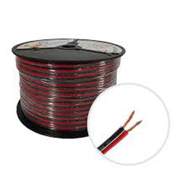 CABLE X METRO BICOLOR POLARIZADO CRISTAL CAL. 16  ROMMS   CAS-2X16C - herguimusical