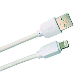 CABLE USB GENÉRICO COMPATIBLE PARA IPHONE (CARGA Y TRANSMITE DATOS)  ROMMS   CCD-1638IP - Hergui Musical
