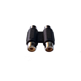 ADAPTADOR UNION DE RCA DOBLE  RADOX   CM-103 - Hergui Musical