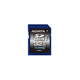 Memoria SD (SDHC) 32GB ADATA Clase 10 (V10), Velocidad hasta 100MB/25MB por seg.  ASDH32GUICL10-R - Hergui Musical