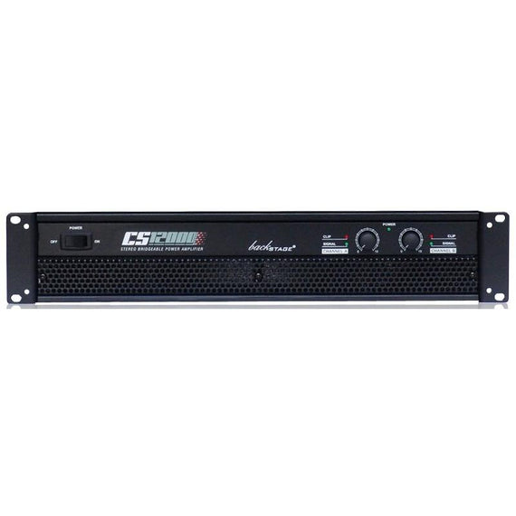 AMPLIFICADOR DE AUDIO 1200WRMS CS12000 BACKSTAGE  980124 - herguimusical