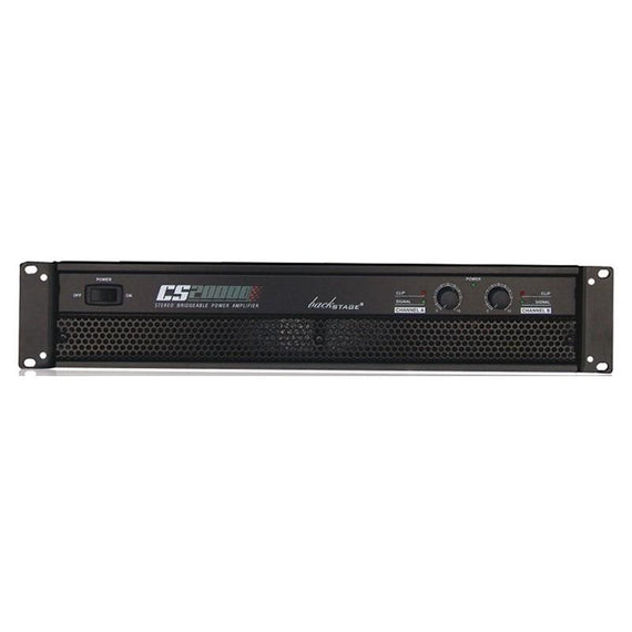 AMPLIFICADOR DE AUDIO 2000WRMS CS20000 BACKSTAGE 980126 - herguimusical