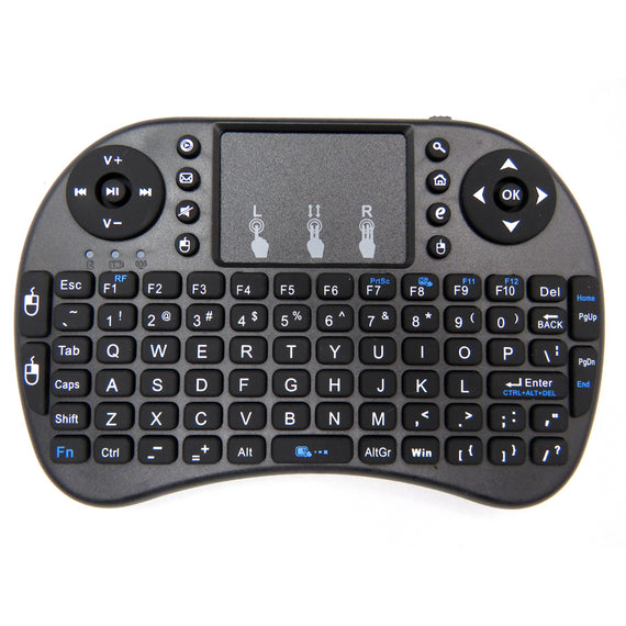 MINI TECLADO PARA SMART TV COLOR NEGRO  WICKED   CRT-SMART - herguimusical