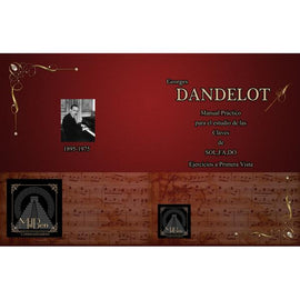 LIBRO ESTUDIO DE LAS CLAVES SOL FA Y DO DANDELOT        DANDELOT - herguimusical