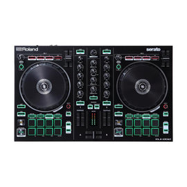 CONTROLADOR ROLAND PARA DJ DE DOS CANALES Y CUATRO PLATAFORMAS PARA SERATO DJ LITE CON CAJA DE RITMOS  ROLAND   DJ-202 - herguimusical