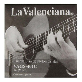 CUERDA SUELTA 1RA. NYLON CLASICA LA VALENCIANA  401C(12) - Hergui Musical