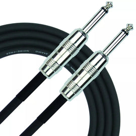 Cable 6m DE PLUG 6.3mm MACHO A PLUG 6.3mm MACHO ANGULADO  KIRLIN   IP242-6M - Hergui Musical