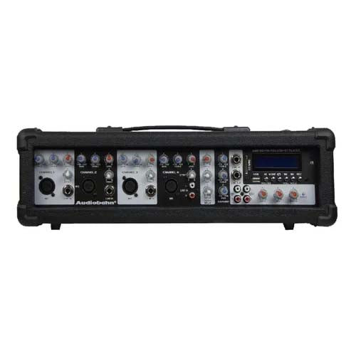 Consola Amplificada 4 canales  AUDIOBAHN  APM4300I - Hergui Musical