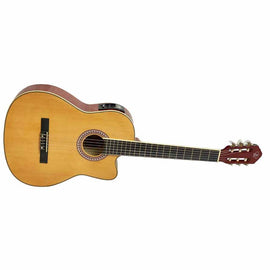 Guitarra electroacústica, color natural  SYMPHONIC   EC3920CE-N - Hergui Musical