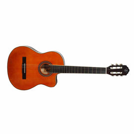Guitarra clásica delgada, color amarilla  SYMPHONIC   EC3921C-YW - Hergui Musical