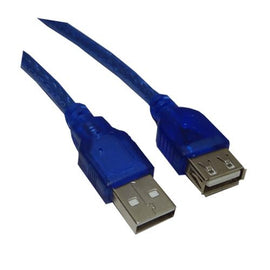 EXTENCION USB MACHO A USB HEMBRA DE 3m    EUSBMH3M - herguimusical