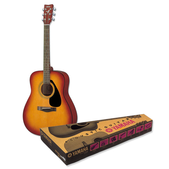 GUITARRA ACÚSTICA FOLK CON FUNDA, CUERDAS, TAHALÍ Y AFINADOR, TOBACCO BROWN SUNBURST  YAMAHA   F310PTBS - herguimusical