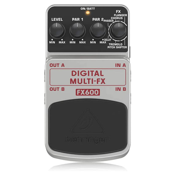 PEDAL BEHRINGER FX600 DIGITAL  MULTI-FX    FX600 - Hergui Musical