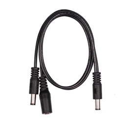 CABLE 2 PLUGS  DE ALIMENTACIÓN DE CORRIENTE PARA PEDAL DE EFECTOS  FZONE   FZS2 - Hergui Musical