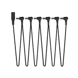 CABLE 6 PLUGS  DE ALIMENTACIÓN DE CORRIENTE PARA PEDAL DE EFECTOS  FZONE   FZS6 - Hergui Musical