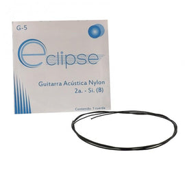 CUERDA SUELTA 2DA. DE NYLON PARA GUITARRA  ECLIPSE   G-52 - herguimusical