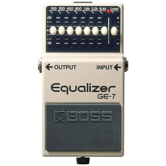 PEDAL DE EFECTO GRAPHIC EQUALIZER  BOSS  GE-7 - herguimusical